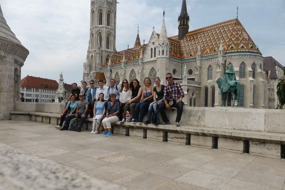 Gruppenfoto vor Matthiaskirche