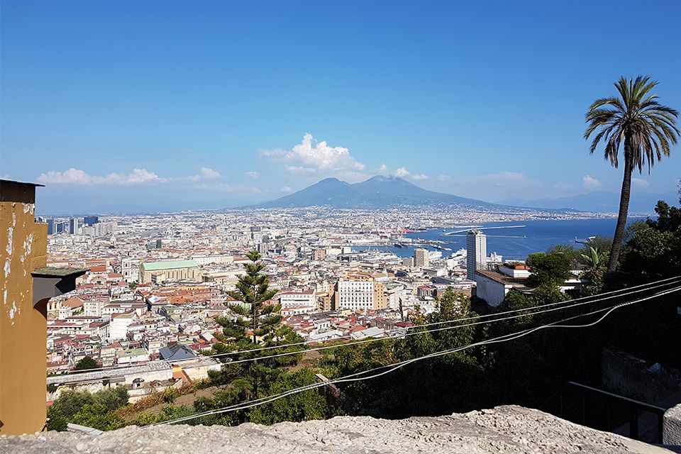 Aussicht vom Vomero über Neapel